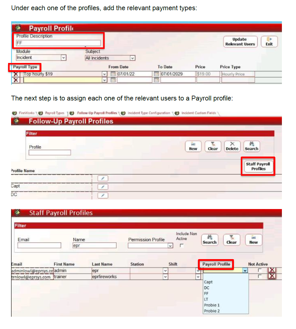 Payroll Setup and Use (overview)