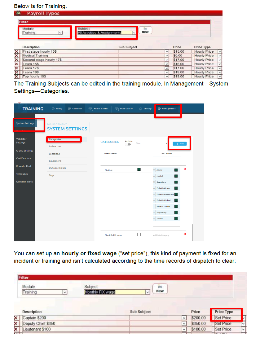 Payroll: Setting Up Payroll Types And Price Types